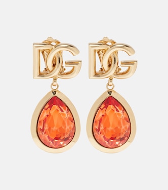 DG embellished clip-on earrings | Dolce&Gabbana
