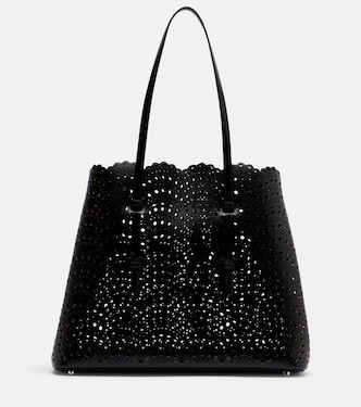 Mina 37 Vienne leather tote bag | Alaïa