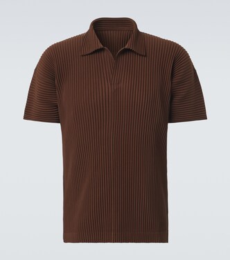 Polohemd Color Plissees 2 | Homme Plissé Issey Miyake