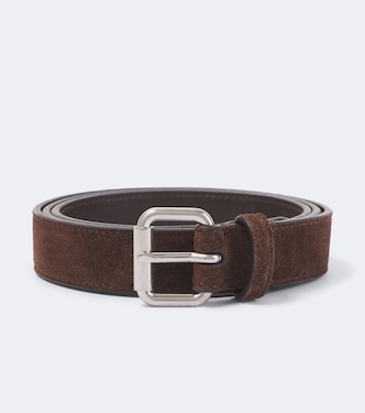 Gürtel Geo aus Veloursleder | The Row