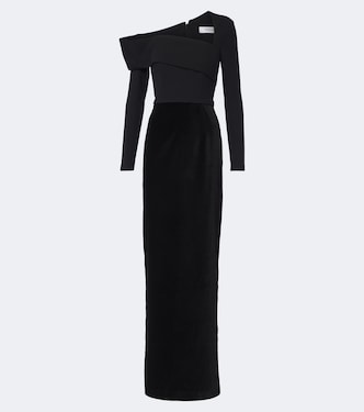 One-shoulder gown | Safiyaa