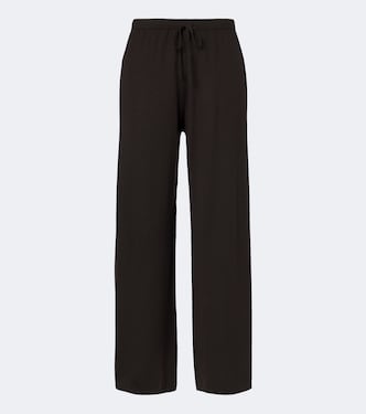 James wool wide-leg pants | Leset