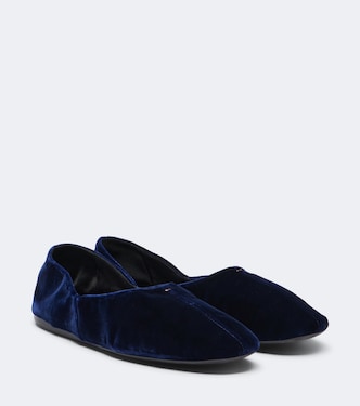 Jane velvet ballet flats | Khaite