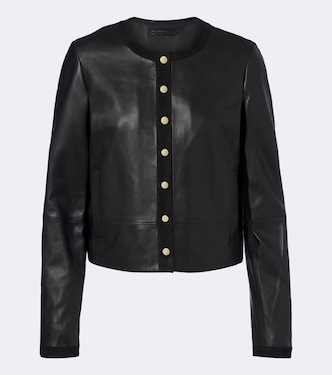 Giacca in pelle con suede | Vince