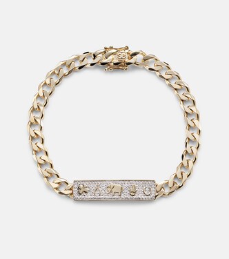 Luck 14kt yellow gold chain bracelet | Sydney Evan