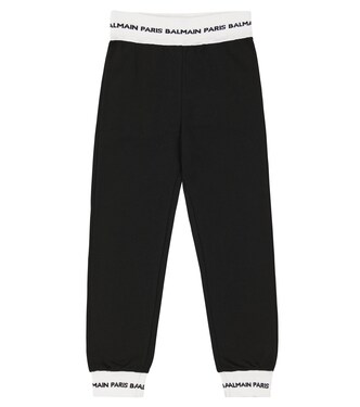 Pantalon de survêtement en coton | Balmain Kids
