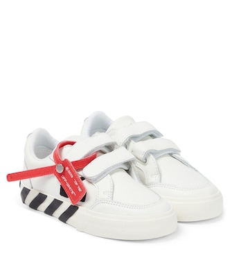 Low Vulcanized leather sneakers | Off-White Kids