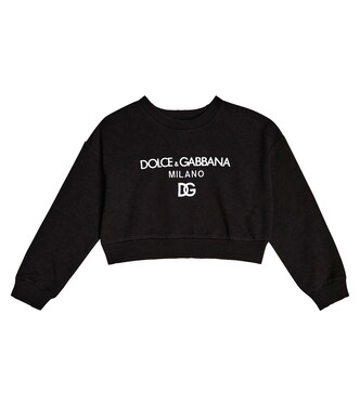 Bedrucktes Sweatshirt aus Baumwolle | Dolce&Gabbana Kids