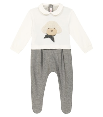 Baby Strampler aus einem Baumwollgemisch | Il Gufo