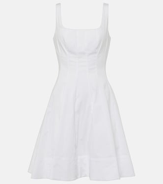 Wells cotton poplin minidress | Staud