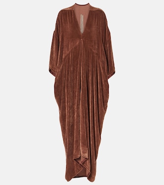 Tommykite gathered jersey gown | Rick Owens