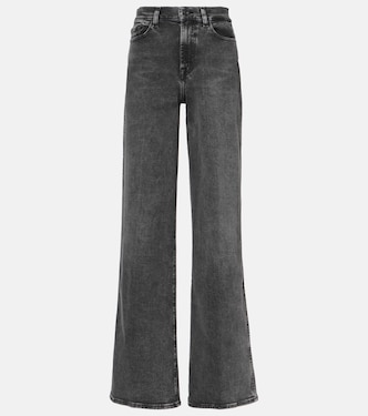 High-rise wide-leg jeans | 7 For All Mankind