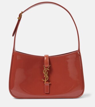 Bolso al hombro Le 5 à 7 de charol | Saint Laurent