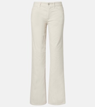 Carlyl cotton corduroy straight pants | The Row