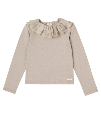 Florentien ruffled sweater | Donsje