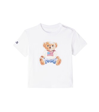 Baby Polo Bear cotton T-shirt | Polo Ralph Lauren Kids