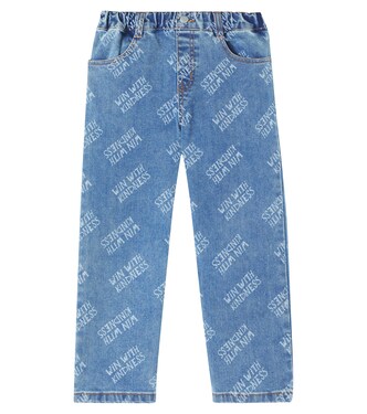 Jeans rectos Kindness estampados | Jellymallow