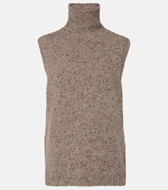 Merilas cashmere turtleneck top | The Row