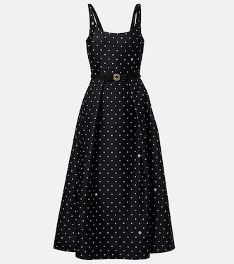 Polka-dot midi dress | Elie Saab
