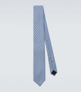 Cravate GG en jacquard de soie | Gucci