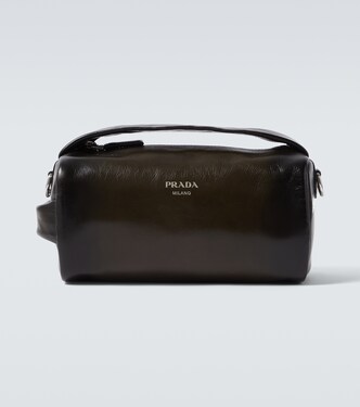 Leather tote bag | Prada