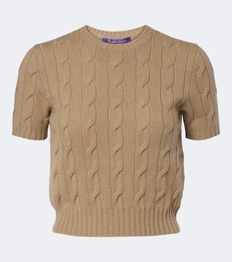 Cable-knit cashmere sweater | Ralph Lauren Collection