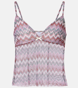 Top Solay à motif chevrons | Bananhot