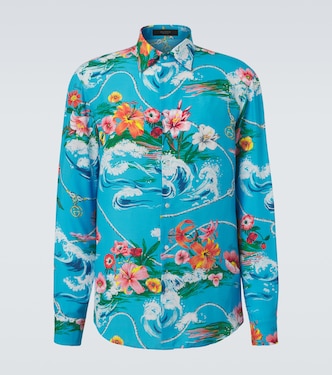 Camicia con stampa | Gucci