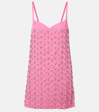 Night Siren embellished minidress | Là Fuori