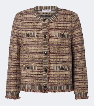 Cropped-Jacke Sariyah aus Bouclé-Tweed | Veronica Beard