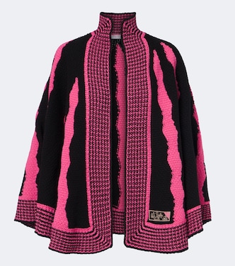 Fiamme羊毛披肩 | Pucci