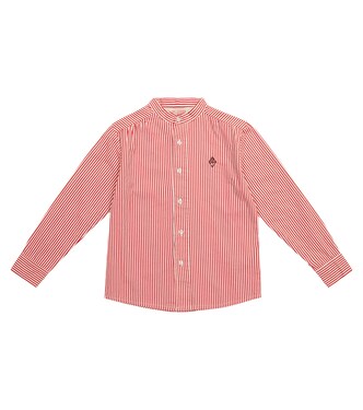 Scorpion pinstriped cotton shirt | The Animals Observatory