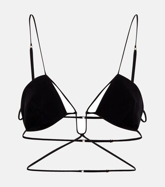 Bralette aus Gabardine | Nensi Dojaka