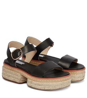 Ryka leather espadrille sandals | Gabriela Hearst