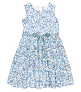 Floral cotton dress | Il Gufo