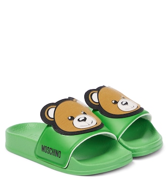 Pantoletten aus Gummi | Moschino Kids