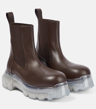 Leather ankle boots | Rick Owens