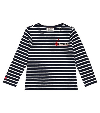 Striped cotton jersey T-shirt | Scotch & Soda Kids