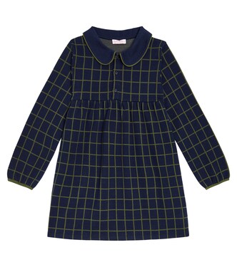 Marin checked cotton dress | La Coqueta