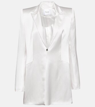 Bridal Leith satin blazer dress | Galvan