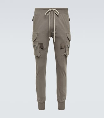 Mastodon cotton jersey cargo pants | Rick Owens