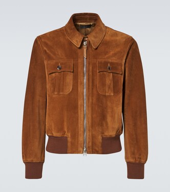 Veste blouson en daim | Tom Ford