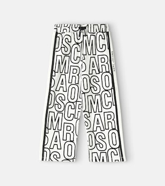 Pantalon de survêtement en coton à logo | Marc Jacobs Kids
