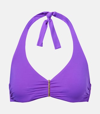 Provence halterneck bikini top | Melissa Odabash