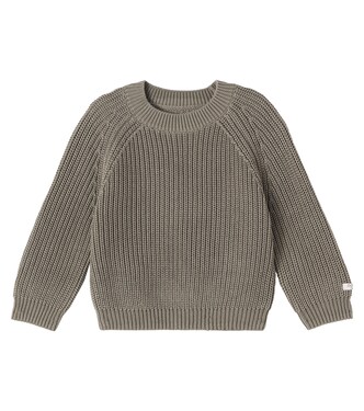 Baby Jade ribbed-knit cotton sweater | Donsje