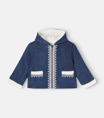 Veste Melvette brodée en jean | Louise Misha