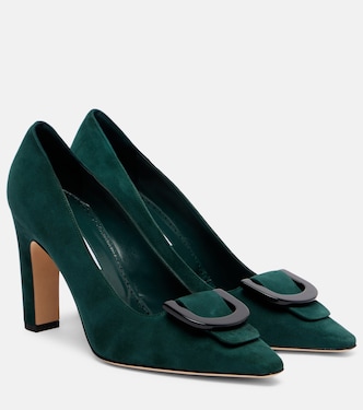 Pumps Beti 105 in suede | Manolo Blahnik