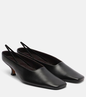 Anna leather slingback pumps | Calvin Klein Collection
