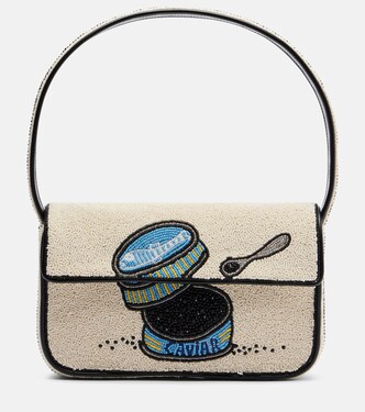 Tommy beaded shoulder bag | Staud