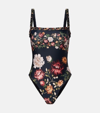 Limon floral swimsuit | Agua by Agua Bendita